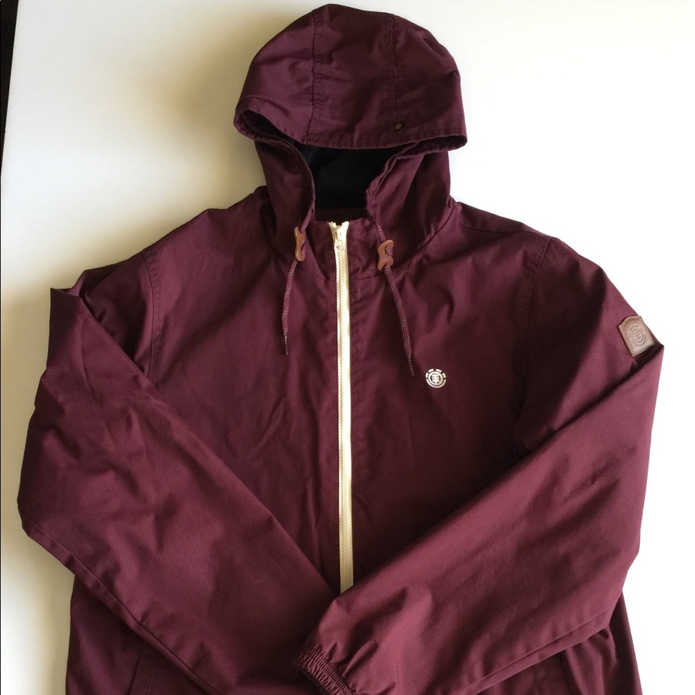 Men’s Element Wolfsboro Maroon Size L Jacket